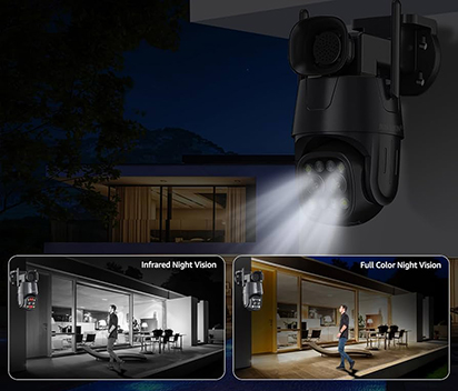 PTZ Cameras with Night Vision for 24/7 Monitoring