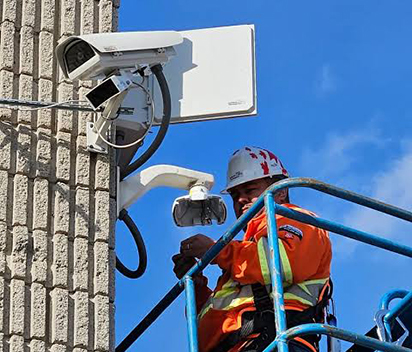 Using IP Cameras for Utility and Energy Facility Monitoring
